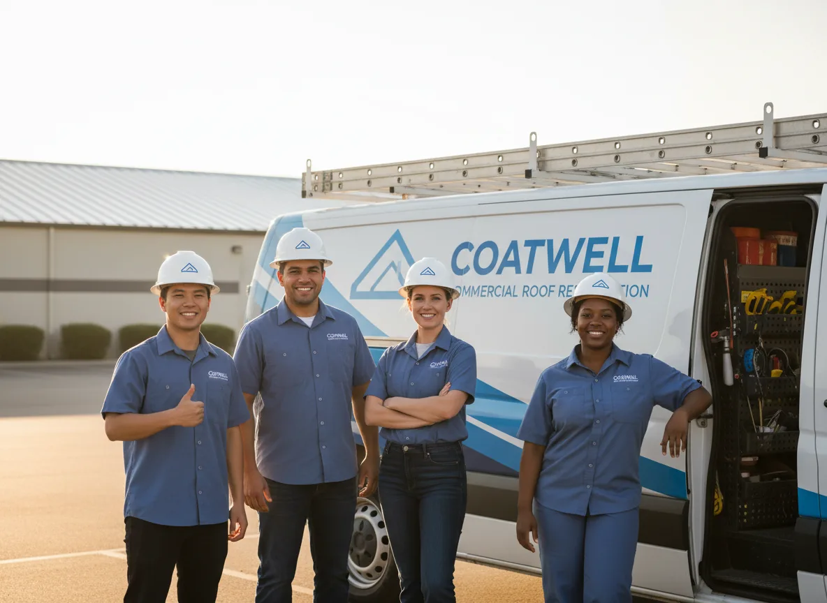 Commercial roof coating company in Dwarf, KY